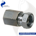 Hydraulic Fittings 60 Cone JIS Female BSPT Female Swivel Connector